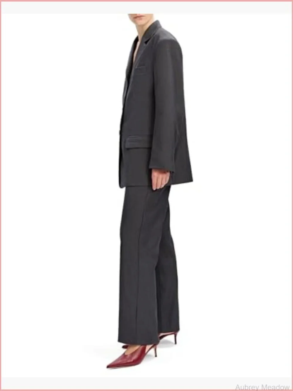Oversized Blazer for Women - Structured, Professional Suit Jacket